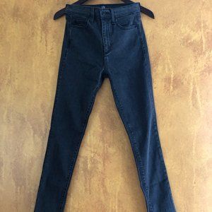 Gap True Skinny Dark Grey Denim Size 26R